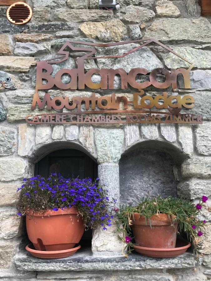 B&B Balancon Mountain Lodge Torgnon Exterior photo